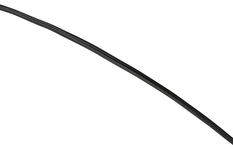 Landelijke tafellamp roestbruin met houten voet - Rax