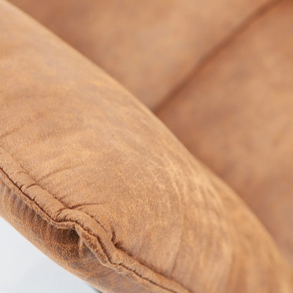 Eleonora Ruby Industriële Design Fauteuil Cognac