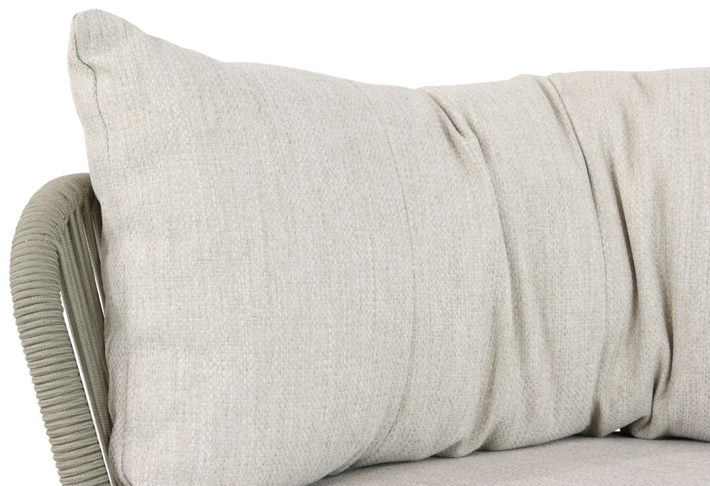 Tuinstoel Aluminium/rope Taupe-naturel-bruin Hartman Bjorn