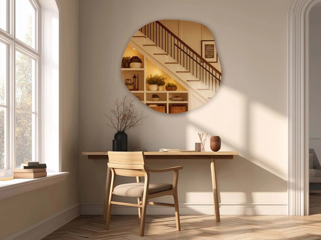 Bronzen spiegel Base B30 80×77