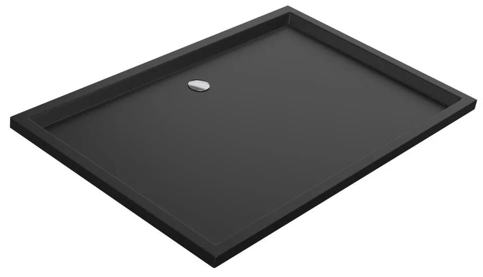 Xenz Mariana douchebak 140x90x4cm zwart mat