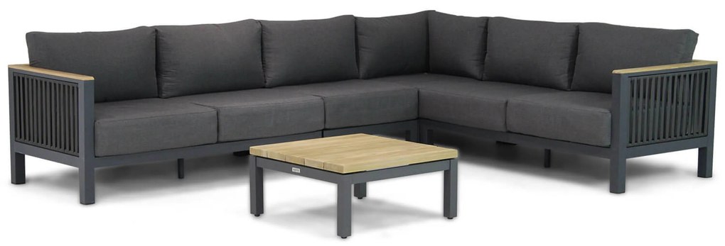 Hoek loungeset 6 personen Rope Grijs Santika Furniture Santika Shadow