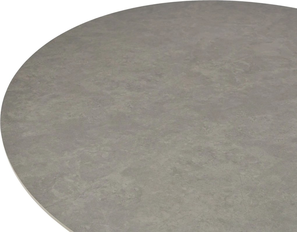 Tuinset Ronde Tuintafel 6 personen 150 cm Rope Grijs Santika Furniture Santika