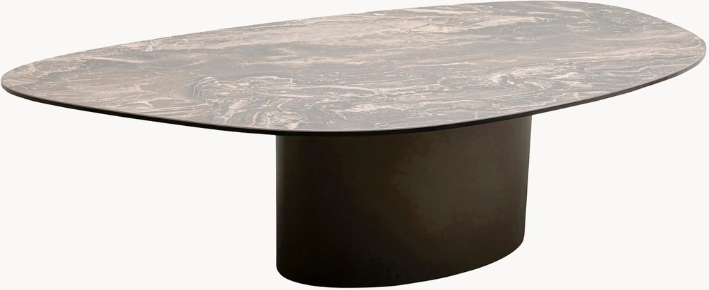 Marmeren salontafel Paso met organische vorm