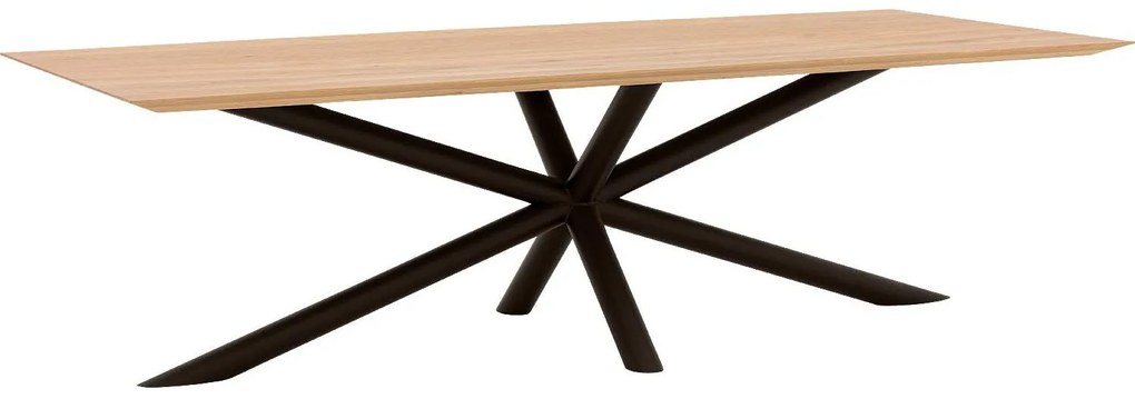 Goossens Excellent Eettafel Gs-1302, 300 x 110 cm rechthoekig