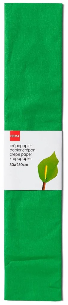 HEMA Crêpepapier 250x50 Groen