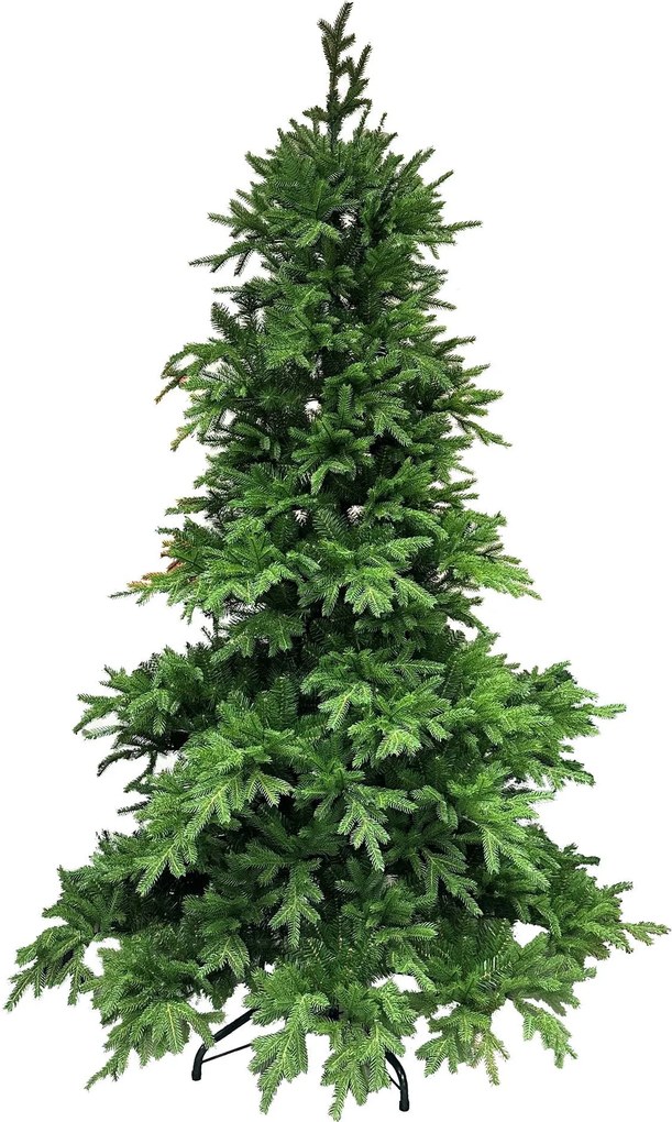 Decorator Tree kunstkerstboom - 274 cm - Groen - Diameter 173 cm - 4293 tips - Metalen voet