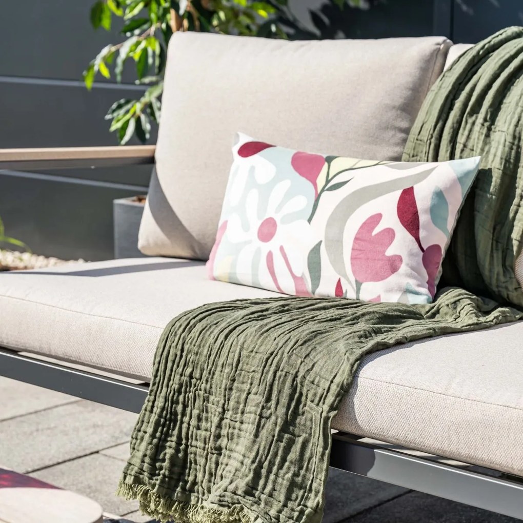 Garden Impressions Solea loungeset 4-delig - donker grijs