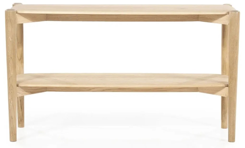 Design Wandtafel Licht Eiken Hout - 130 X 40cm.