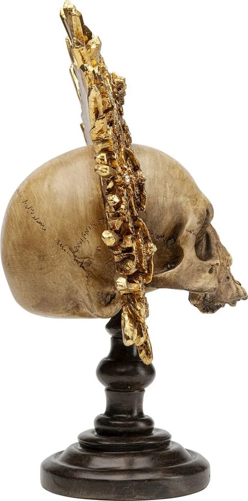Deco Gouden Schedel