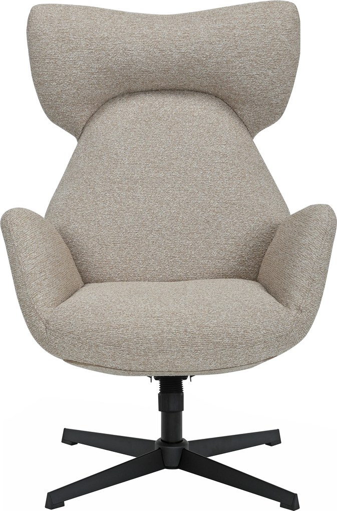 Kantelbare Fauteuil Zandkleur