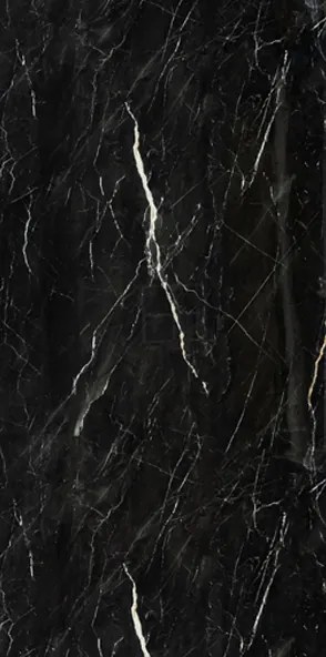 PVC Marmer Wandpaneel Nero Marquina Glans 260x122x0,3cm