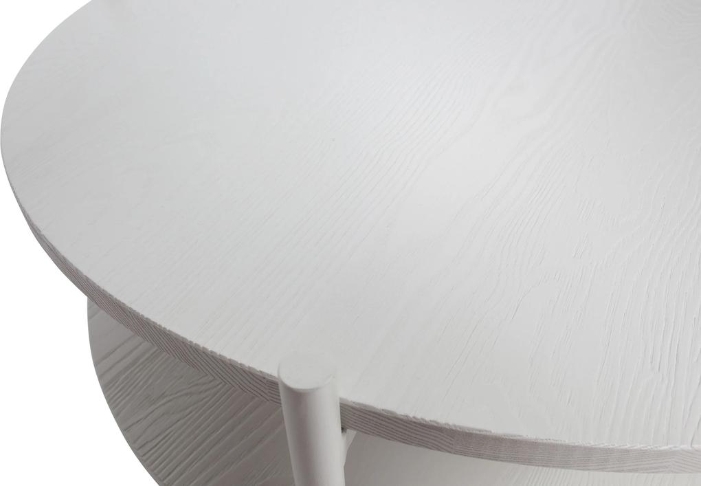 BePureHome | Salontafel Tender hoogte 38 cm x breedte 75 cm x diepte 75 cm wit bijzettafels metaal, hout tafels meubels | NADUVI outlet