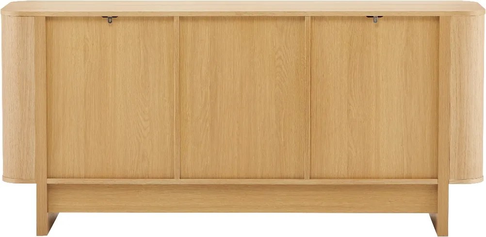 Eiken Dressoir Scandinavisch - 160x42x75cm.