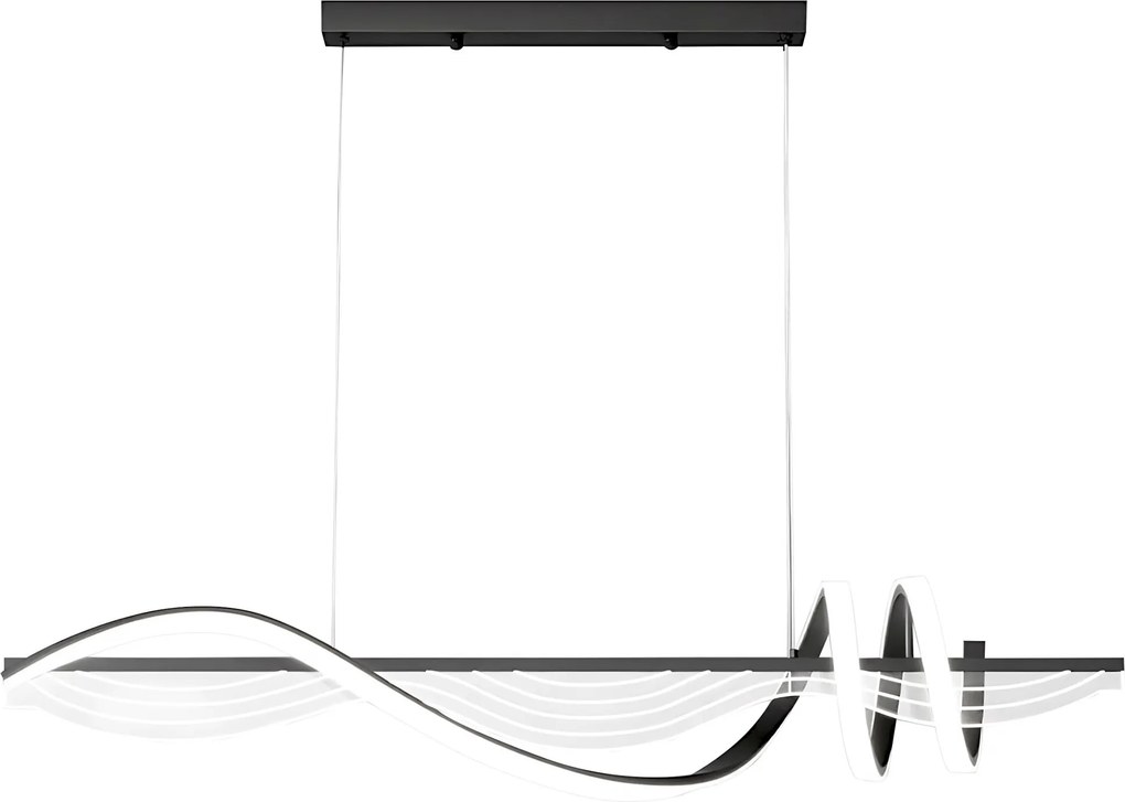 LED lamp LHJ041-CP 100 cm BLACK