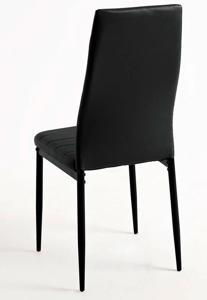 Pak 4 Lauter Kunstlederen Stoelen