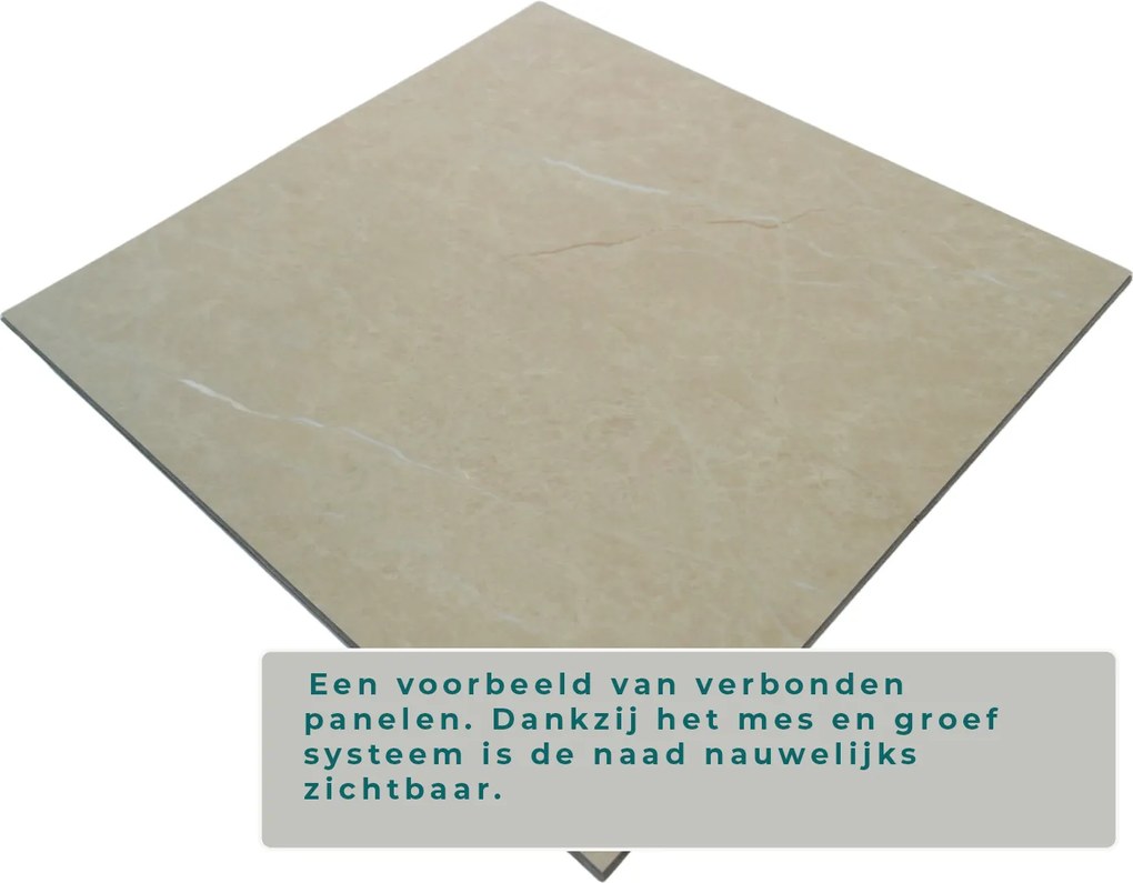 SPC Wandpaneel MAT Monreal - mes&amp;groef 60x30cm | Badkamer Wandpanelen