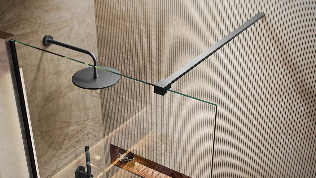 Saniclear Nero Redro profielset zwart mat