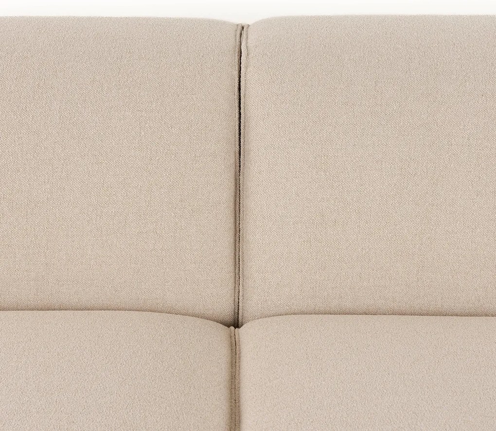 Zuiver Milka Sand Design Bank Met Chaise Longue Rechts Zandkleur