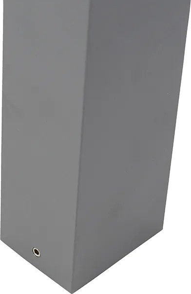 Moderne staande buitenlamp antraciet incl. LED - Uma