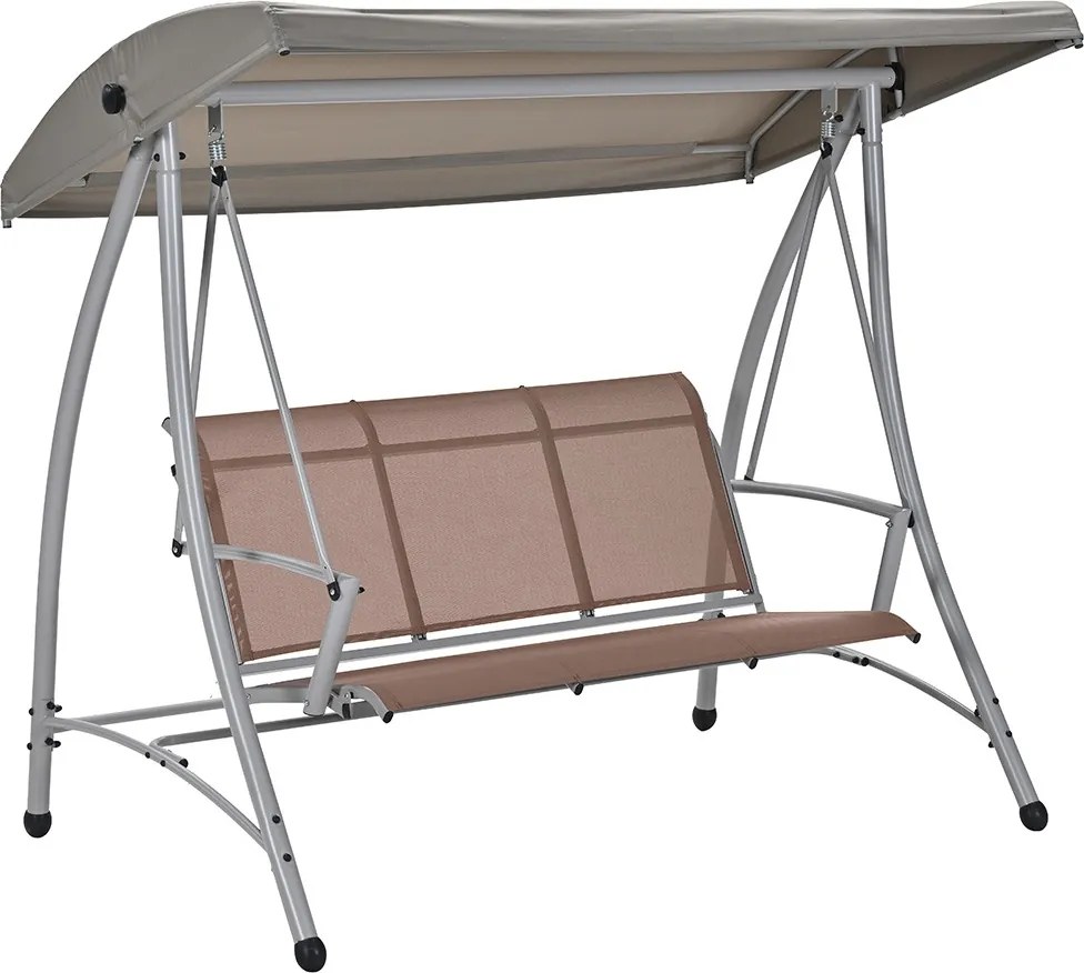 Garden Impressions Rubens 3-zits schommelbank - taupe