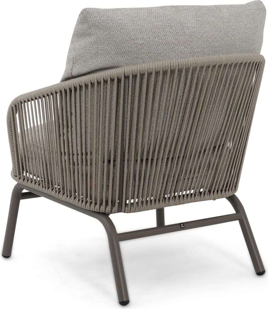 Stoel en Bank Loungeset 4 personen/5 personen Rope Taupe Coco Livo