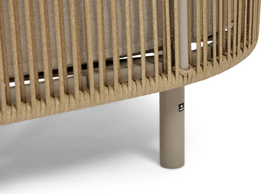Loungeset tuin 6 personen Rope Zand/Beige  Coco Amici