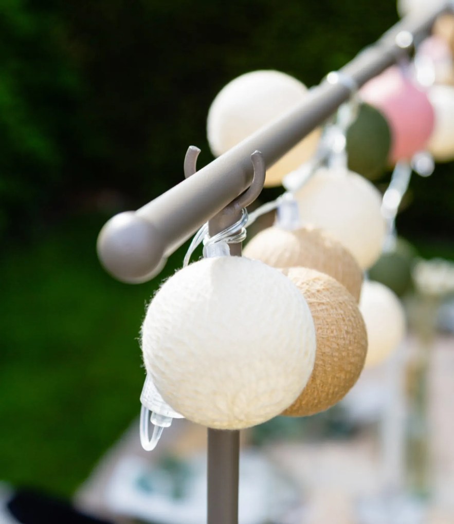 Cotton Ball Lights Outdoor lichtslinger - Starter Kit - Jardin