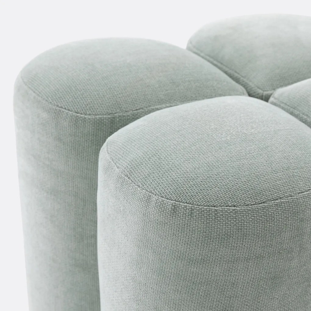 Vintage polyester poef, Mariane