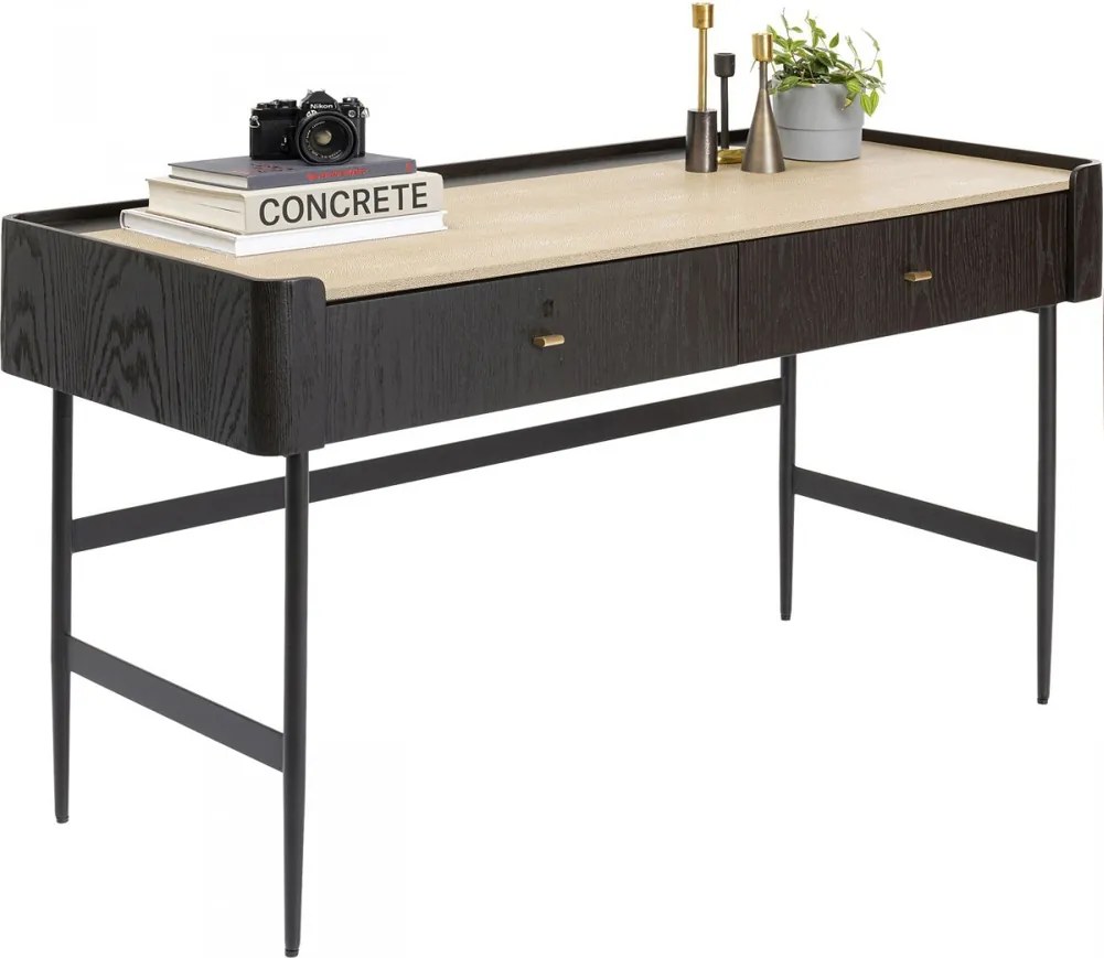 Kare Design Milano Zwart Design Bureau - 140 X 58cm.