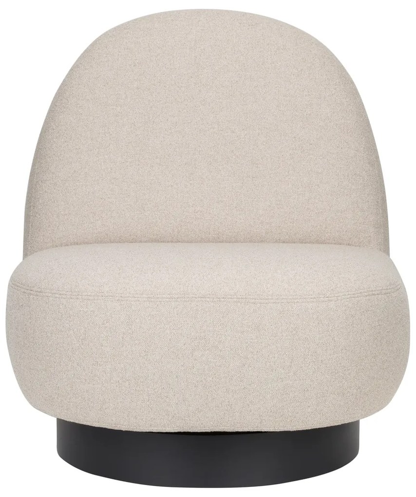 Zuiver Eden Design Fauteuil Draaibaar Cappuccino