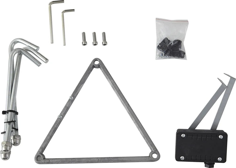 Klassieke buitenlantaarn zwart 220cm IP44 - Big