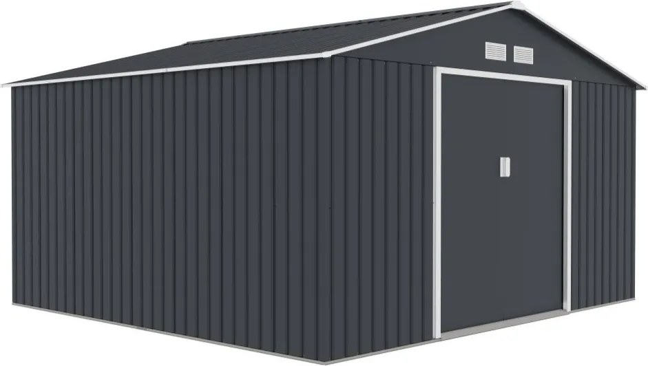 Metalen tuinhuisje Molde 3,4 x 3,2 m Store Boss antraciet