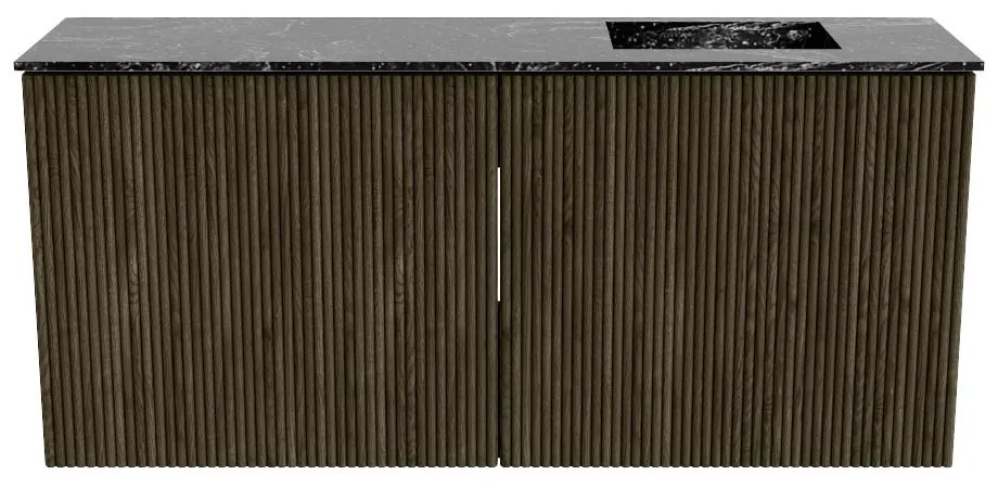 Mondiaz Joya DLux 90cm toiletmeubel shadow met wastafel faye rechts 1 kraangat lava