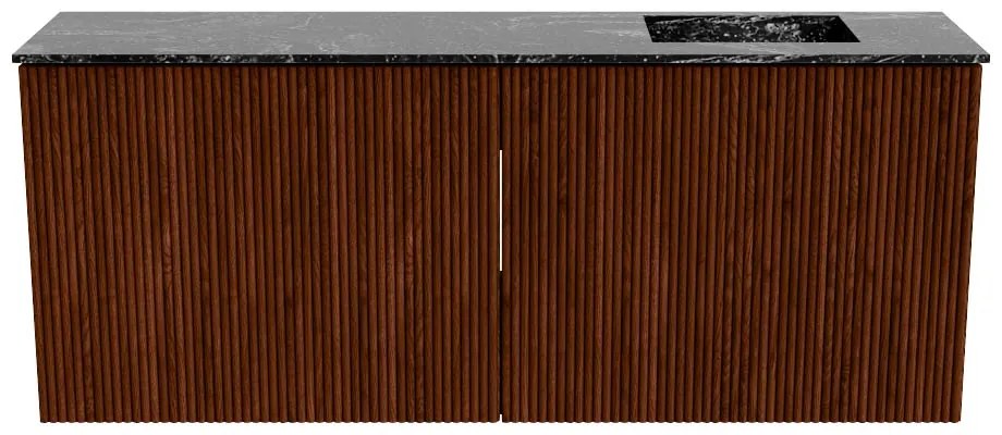 Mondiaz Joya DLux 100cm toiletmeubel ruby met wastafel faye rechts zonder kraangat lava