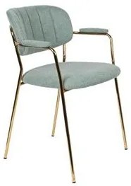 House of Rebels Eetkamerstoel - Roos - Goud/Lichtgroen - House of Rebels