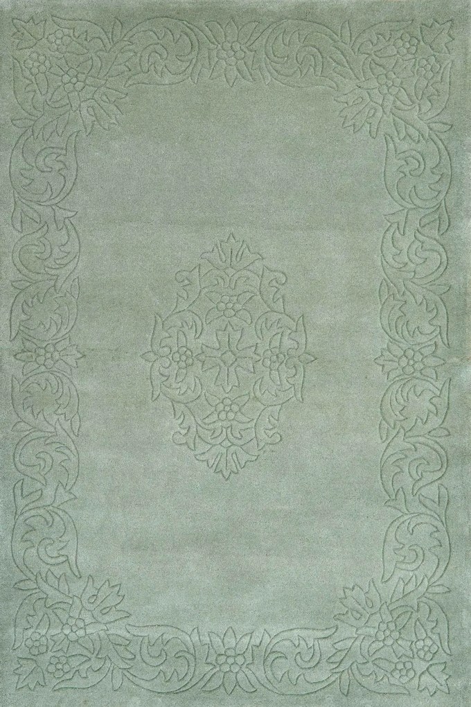 HI Rugs - HI Carpets Kolam Green - 69 x 137 - Vloerkleed
