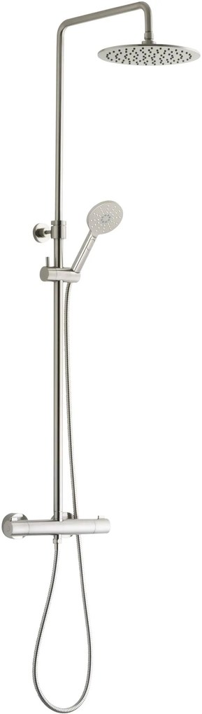 Ben Lavion 250 Cool regendoucheset met 4 straalsoorten Ø25cm RVS-look