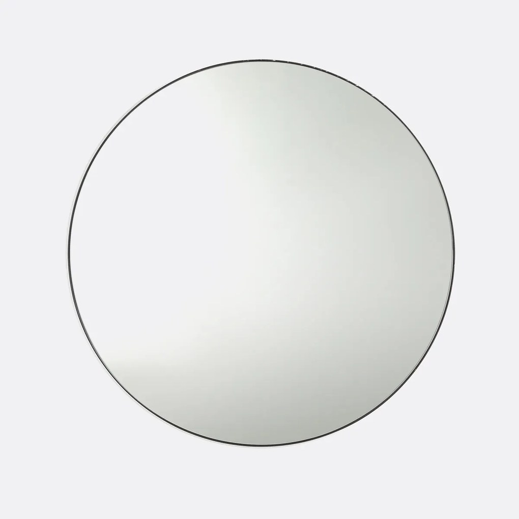 Ronde spiegel in staalmetaalØ90 cm, Iodus