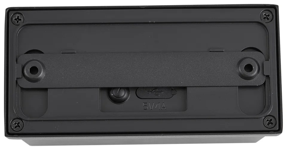 Wandlamp zwart 4-stap sensor magnetisch incl. LED oplaadbaar - Baleno