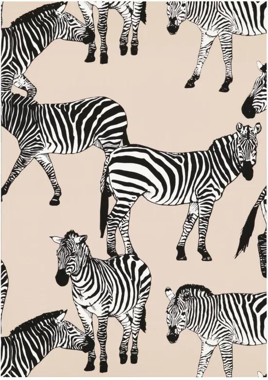 Schrift A4 Gelinieerd Beautynezz Zebra
