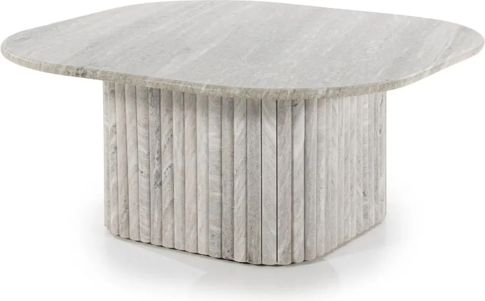 Salontafel Marmer Latjes - 80 X 80cm.