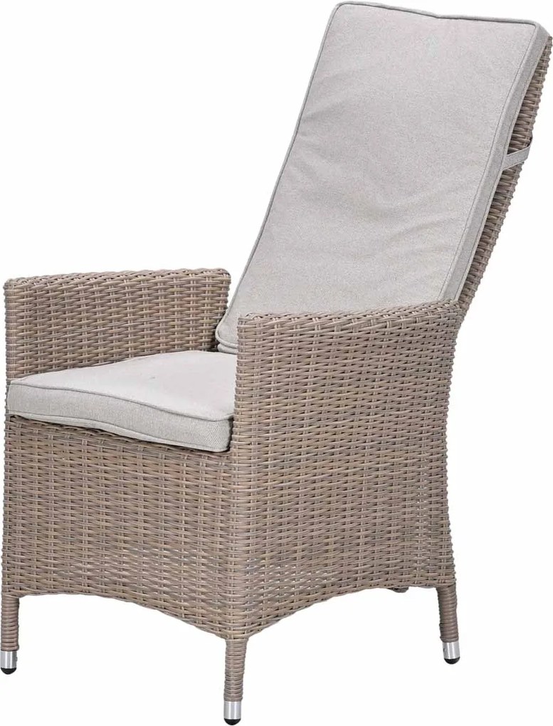 Garden Impressions Collin tuinset 7-delig - Tulli tuintafel 220x115xH75 cm - light teak vironwood