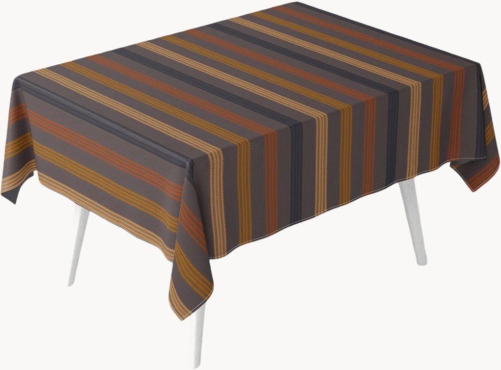 Jacquard tafelkleed Mille Bambous Onyx