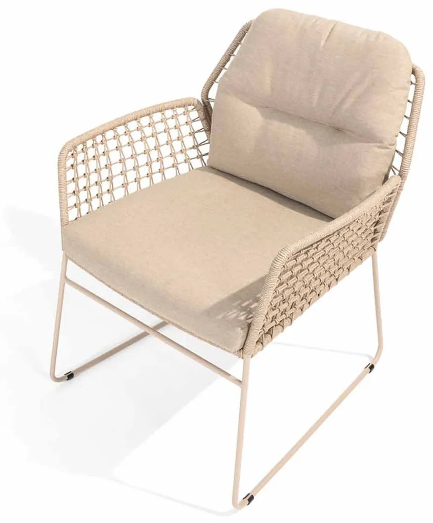 Taste by 4 Seasons Albano loungeset latte SALE  Loungeset    taupe weerbestendig