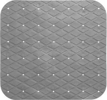 5Five Anti-slip Douchemat - 50x50 cm - Grijs - Met Zuignappen