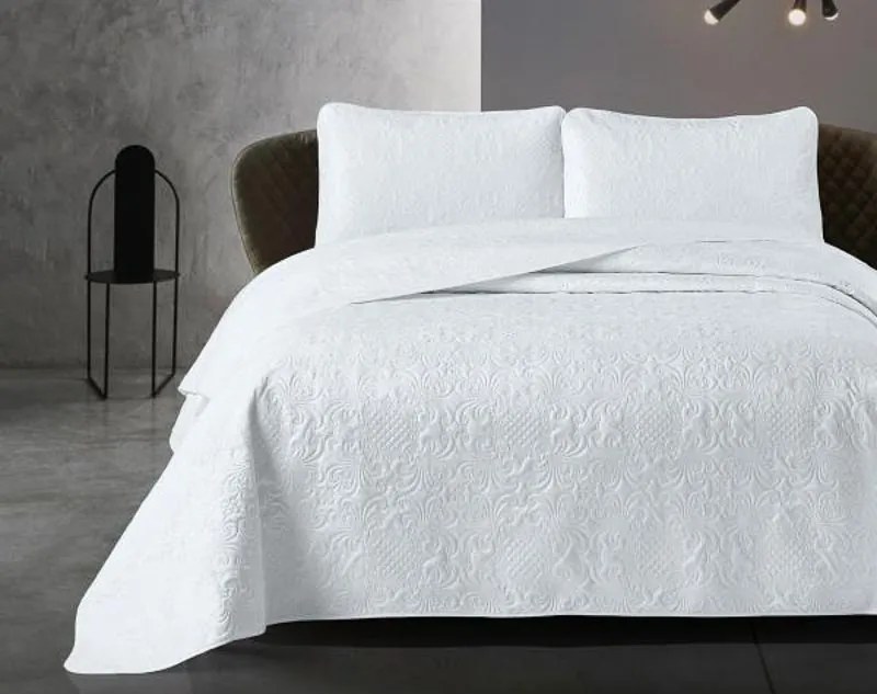 Sprei wit, Clara White Lits-jumeaux