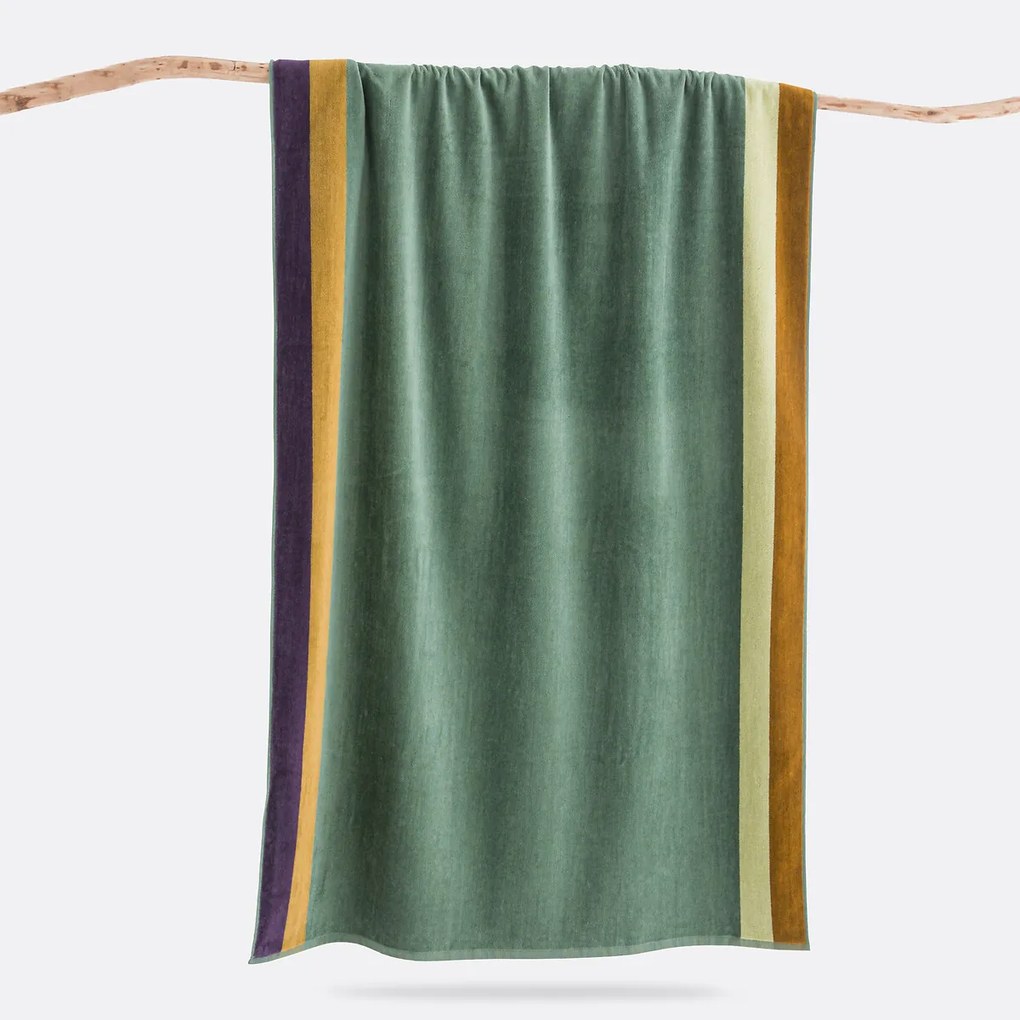 Strandlaken in fluwelen badstof 420g, Valparaiso