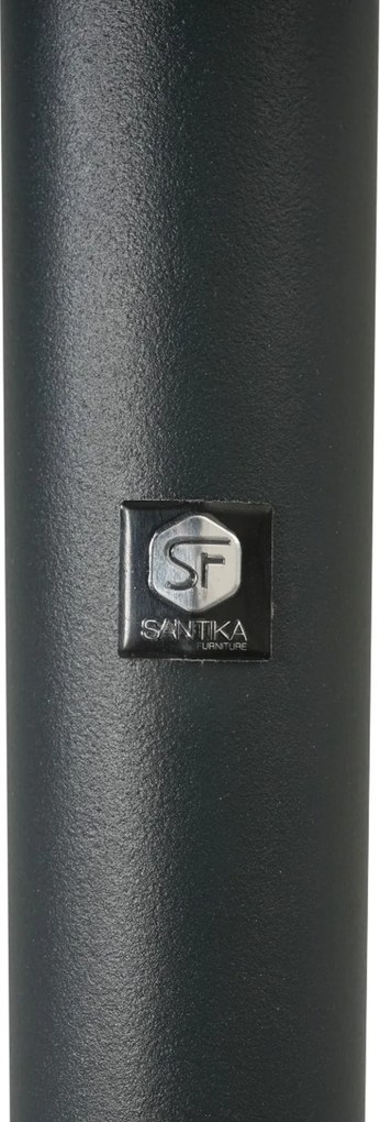 Tuinset 4 personen 130 cm Rope Grijs Santika Furniture Santika