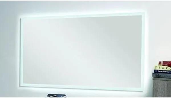 INK SP7 spiegel op alu kader met gematteerd LED verlichting rondom en sensor schakelaar 80x100x3cm Alu 8407840